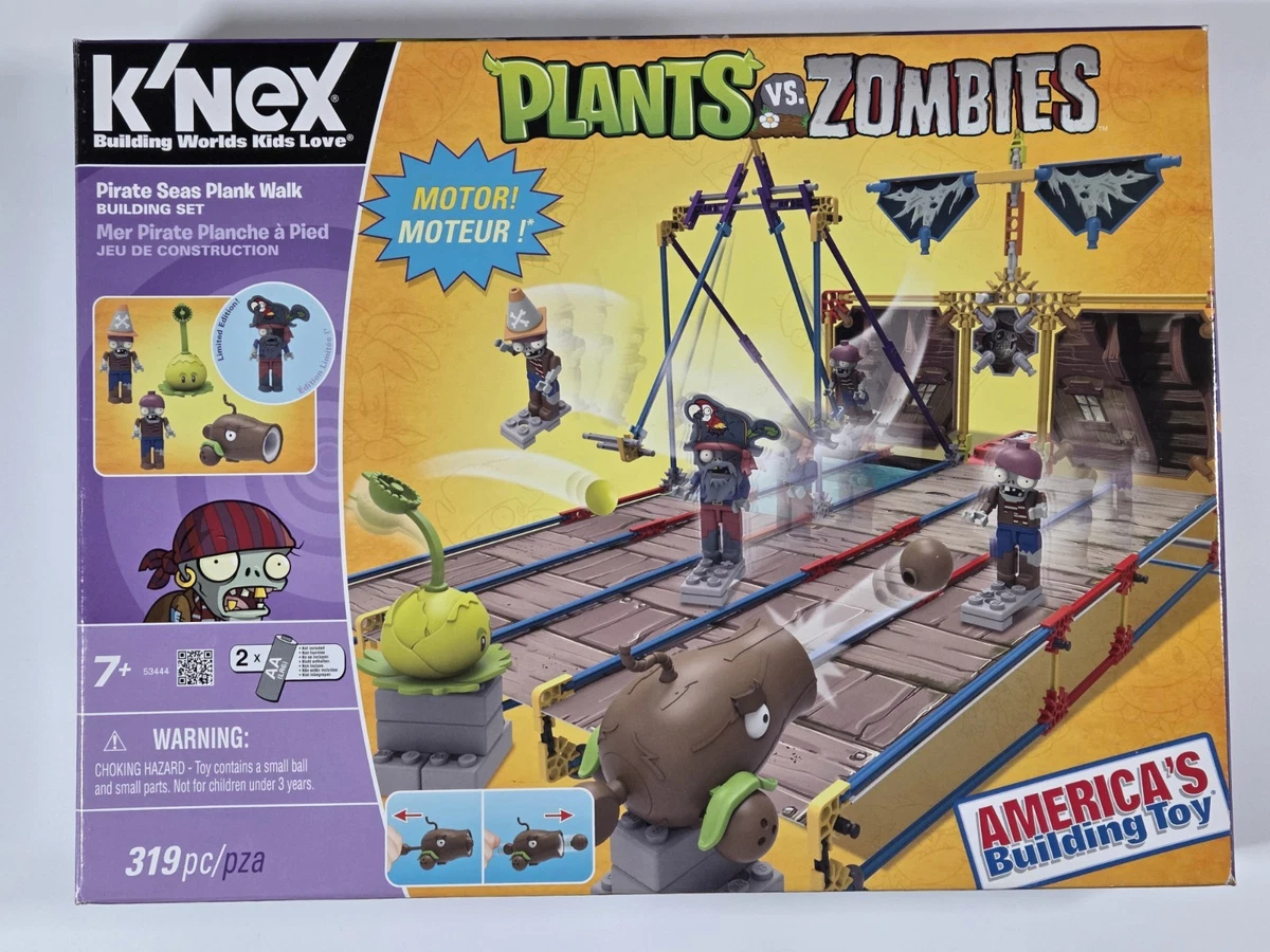 K'NEX Plants vs. Zombies Western Building Toy Complete Sets