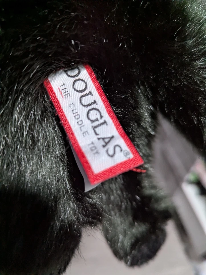 Douglas 14" Gato Negro Gatito Peluche Animal Salem Tirador Decoración Halloween Foto 4 de 4