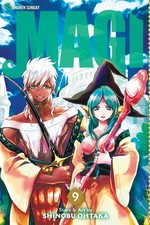 Magi: The Labyrinth of Magic, Vol. 9 by Shinobu Ohtaka (English) Paperback Book