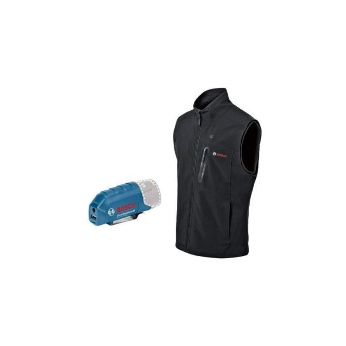 Veste chauffante Bosch blouson thermique XL vêtement de travail hiver sans batterie
