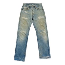 Vintage 70s Levi's 501 Redline Selvedge Jeans Mens 28x32 Actual USA