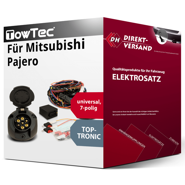 E-Satz 7Polig Universell für Mitsubishi Pajero 03.2000-02.2007 Esatz-image