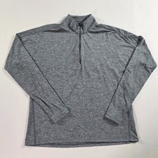 Nike Pullover Mens Large Blue Dri-FIT Running 1/4 Zip Running Element Outdoor