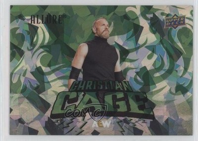 2024 Upper Deck Allure AEW Horizontal SP Green Quartz 46/99 Christian Cage 1g0e