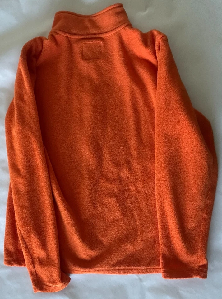 Old Navy Fleece Full Zip Jacket; Orange; MEN'S L; Pre-Owned; No Damage - Image 2 of 4