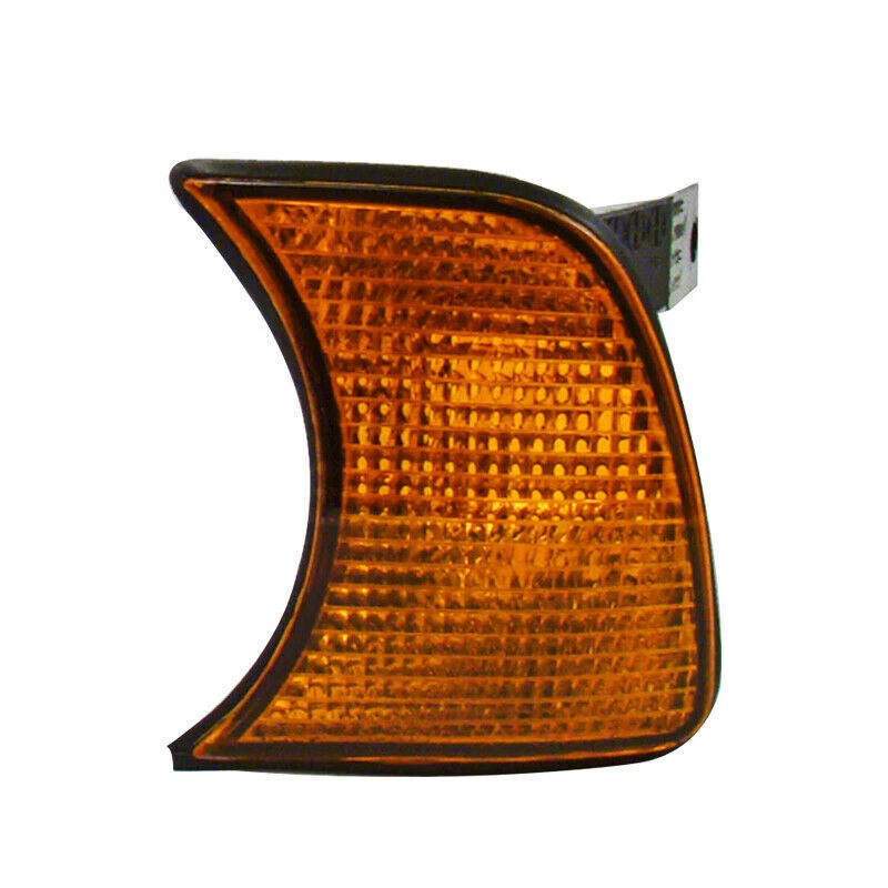 Pair For BMW 5-Series E34 1989-1995 Amber Corner Lights Turn Signals Light - Image 4 of 4