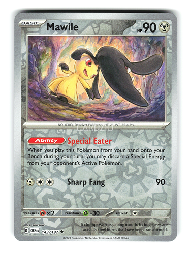 Pokemon - Obsidian Flames Reverse Holo Singles - Choose Your Card - Picture 128 of 177