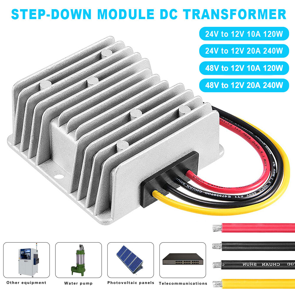その他 s2wengao DC-DC CONVERTER 36/48V to 12V s2wengao DC-DC CONVERTER 36/48V to 12V 36V 48V to 12V 100A 1200W DC DC