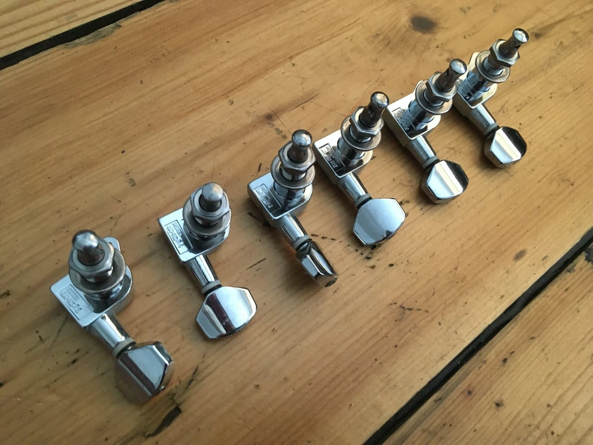Jackson Guitar Machine Heads Tuners 6 in line set of 6 Korea