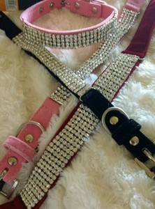 diamante dog lead