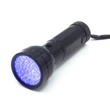 UV Ultraviolet Black Light Flashlight, 51 LED 395 nM Portable Finder Lamp Torch
