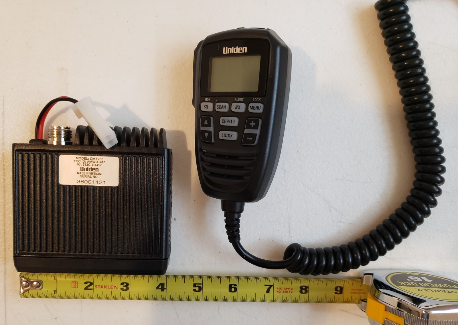 Uniden CMX760 40Channel OffRoad Compact CB Radio in Box + K30