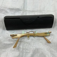 MARCHON Airlock 2 Eyeglasses Rimless AL800/65 48-18-135 Rimless With Case