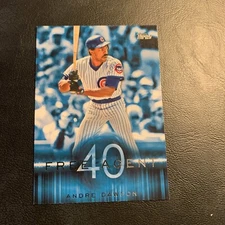 #f40-￼7 Andre Dawson Chicago cubs,,￼2015 free agent￼  Topps Cb32c