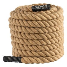 1" x 50FT Gym Climbing Rope Fitness Strength Training Rope Home Exercise