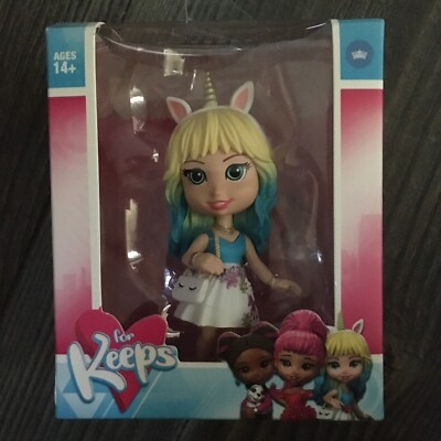 Loyal Subjects Wave 2 For Keeps Fashion Doll  Emma  W/ Unicorn Purse & Headband