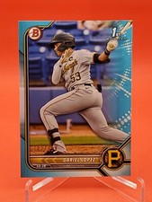 Dariel Lopez 2022 Bowman #BP-56 1st Bowman Sky Blue Paper 102/499 Pirates