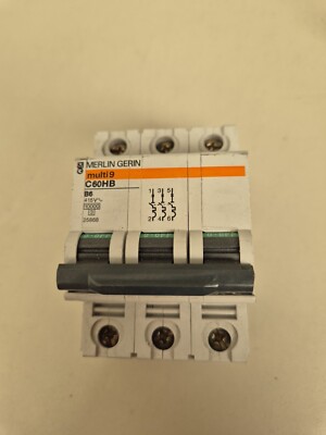 Merlin Gerin multi 9 mcb C60HB B6