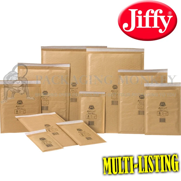 GENUINE GOLD JIFFY PADDED ENVELOPES BAGS *ALL SIZES*