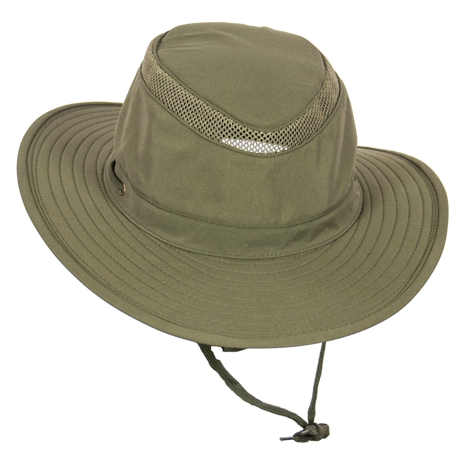 Outdoor Hat Summer Hat Hiking Hat Sun Breezer UV Protection Olive by Faustmann