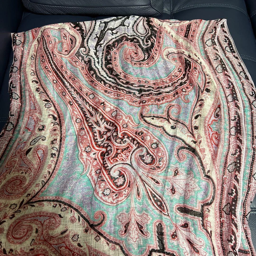 ETRO paisley-print square scarf - Pink