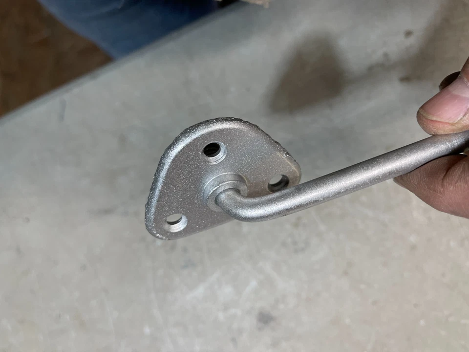 1968 dodge charger sun visor arms rods b-body stock pics please read below 69 70 - Image 3 of 4