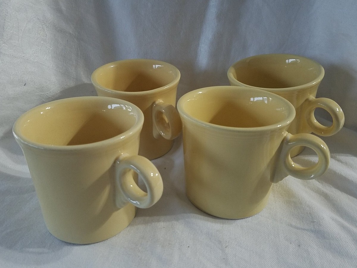 FIESTAWARE FIESTA Tom Jerry Ring Handle Mug Pale Yellow