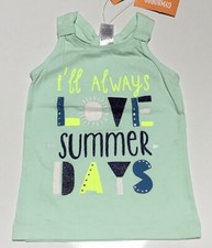 NWT Gymboree Girls Tank Top I  ll always love summer 4 5 8 10