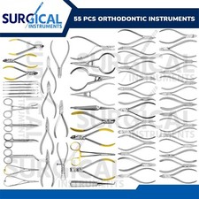 55 Dental Pliers Cutters  Scissors Surgical Orthodontic Instruments German Gr