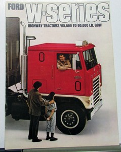 1966 1967 Ford W Series Highway Tractor Trucks Sales Brochure Original Ebay