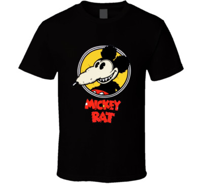 Mickey Rat Cartoon Vintage Retro Funny T Shirt Tee Fan Gift New