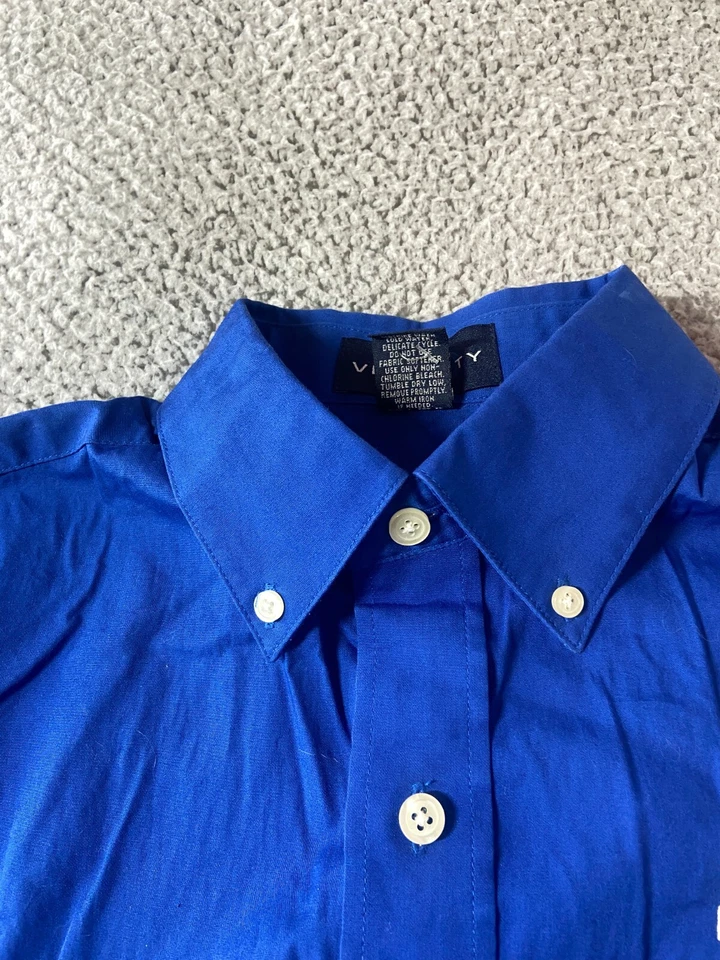 Velocity Men's Blue Button Down Long Sleeve Shirt Penn State Logo Size XS - Image 3 of 4