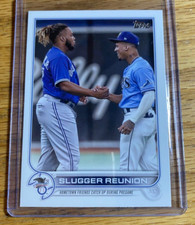 2022 Topps Slugger Reunion #329 - Wander Franco and Vlad Guerrero Jr. Near Mint