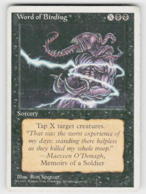 Fourth Edition Word of Binding