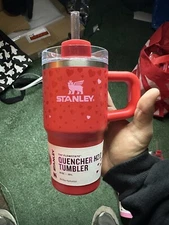 Stanley Hearts X Target Exclusive Red Valentine 20oz  Tumbler 2025 SHIPS ASAP ✅