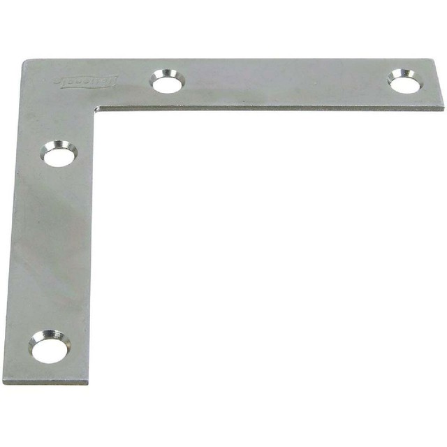 National Hardware N114025 V117 Flat Corner Brace Zinc Plated for sale