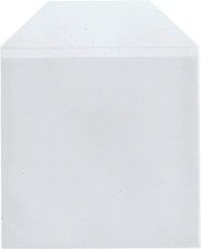 1,000 Pieces Clear Transparent CPP Plastic CD DVD Sleeves Envelope Holder, 100 M