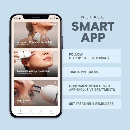 NuFACE TRINITY+ Effective Lip & Eye Attachment for Microcurrent Facial Device - - Picture 8 of 8