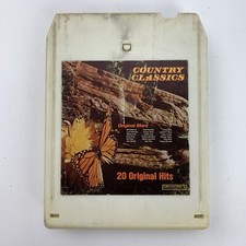 Country Classics 20 Original Hits 8-Track Tape 