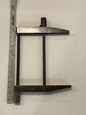 Large Vintage Starrett Style Steel Machinist Parallel Clamp Toolmaker USA