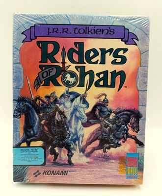 J.R.R. Tolkiens Riders of Rohan, MS-DOS Floppy Konami Big Box 1991