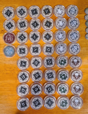 Arkham Horror The Card Game - LCG - Core Set Tokens - Chaos Coin Capsules - Bag | eBay Arkham Horror The Card Game - LCG - Core Set Tokens - Chaos Coin Capsules - Bag | eBay