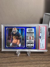2023 Panini Chronicles Draft Picks Devon Witherspoon Blue Prizm /99 Psa 10 pop 2