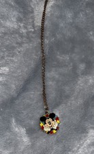 Cute 16  Mickey Mouse Enameled Necklace