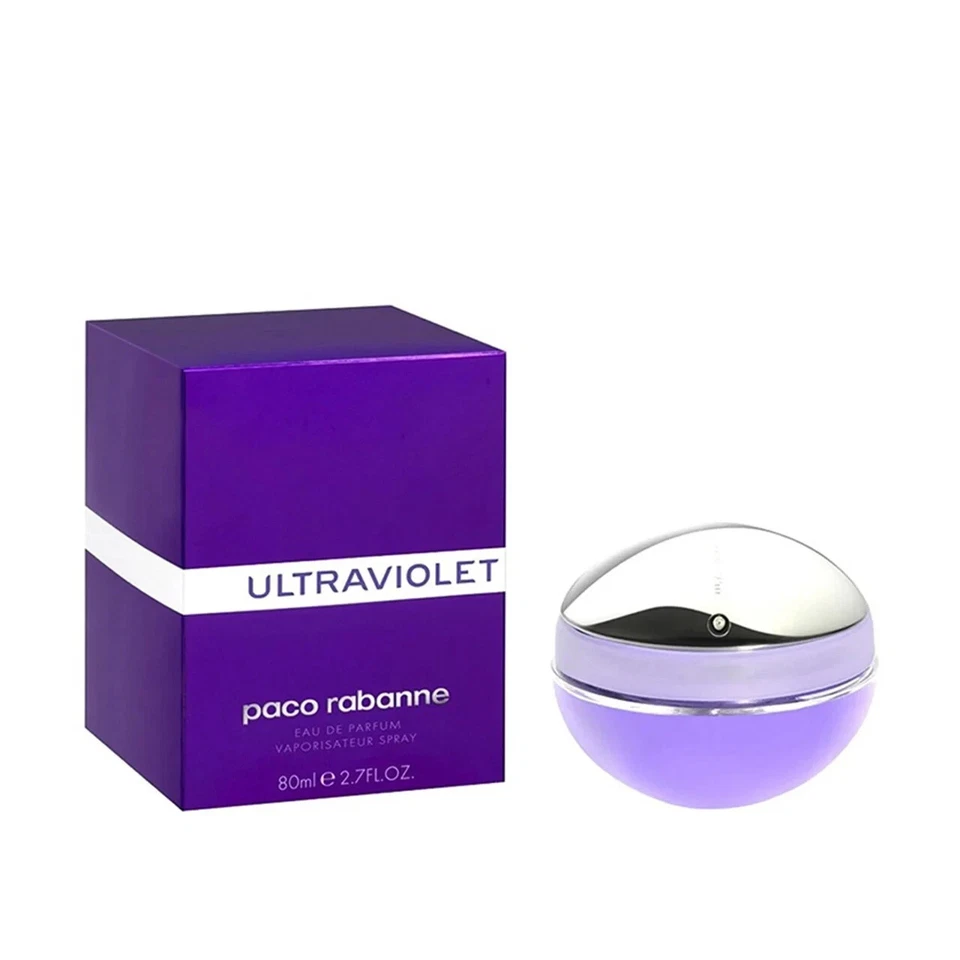 Paco Rabanne Ultravioleta E.D.T 80 ml / 2,7 fl oz Perfume Spray Fragancia Mujer🥇 Foto 3 de 4