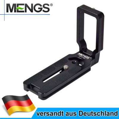 MENGS MPU-100 L Plate Bracket Halterung Schnellwechselplatte Für DSLR Kamera