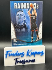 DUNCAN ROBINSON~2022-23 DONRUSS OPTIC BASKETBALL*RAINING 3's * INSERT #11 ~HEAT