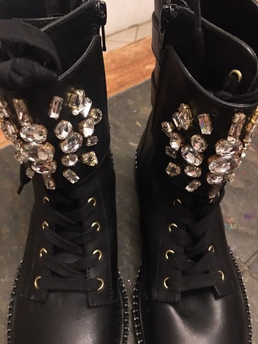 Kurt Geiger Stoop Women's Black Crystal 