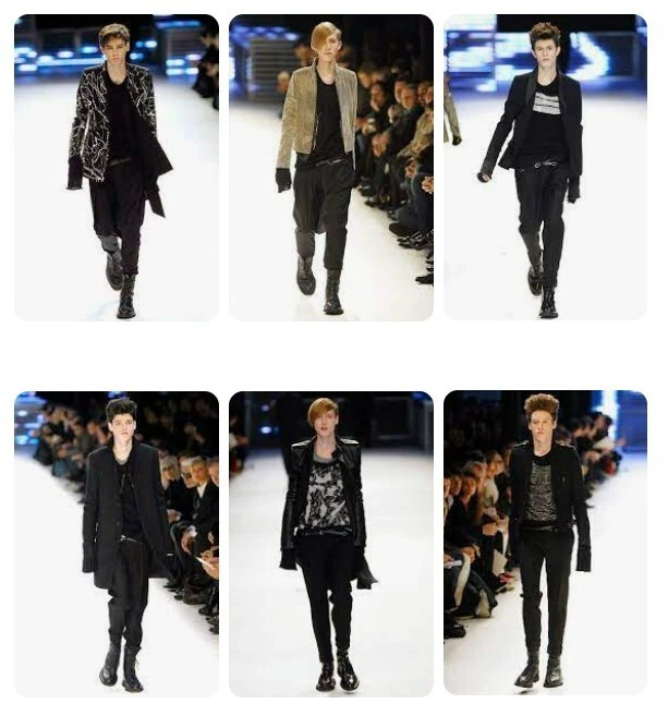 Hedi Slimane era DIOR HOMME 2007 AW RUNWAY Long Wool Gilet Vest men - Image 4 of 4