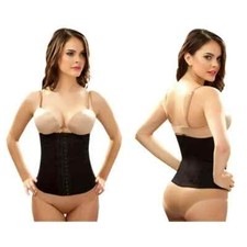 Vedette Black Valerie Firm Compression Waist Reducing Girdle Size 30/2XSmall/4